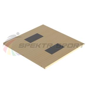 Купить Помост тяжелоатлетический 3х3х0,1м, рез. амортизаторы 1х0,5х0,04м в Кедровом 