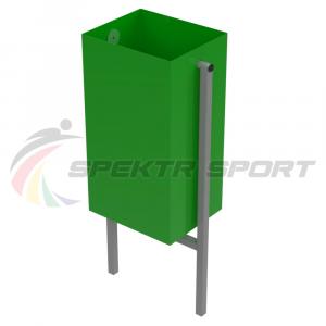Купить Урна для мусора прямоугольная 370х250х650 мм в Кедровом 