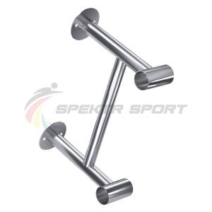 Купить Кронштейн пристенный двухрядного балетного станка Гран Батман из нерж стали в Кедровом 