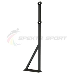 Купить Стойка балетного станка двухрядного напольная Фуэте Блэк в Кедровом 