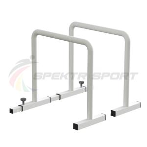 Купить Брусья напольные хайлетсы Spektr Sport цв. белый в Кедровом 