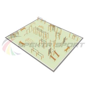 Купить Парковая площадка для Воркаут и WRK 4_76mm в Кедровом 
